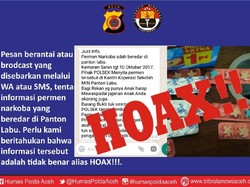 Polisi Aceh Kembali Tegaskan Permen Narkoba Adalah Hoax