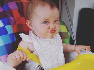 Foto: Ekspresi Marah Balita yang Justru Kelihatan Lucu