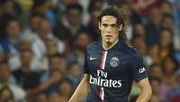 Edinson Cavani dari PSG. Giuseppe Bellini/Getty Images.
