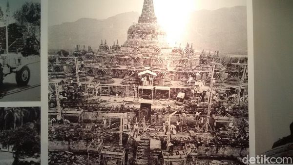 Foto: Pameran Foto-foto Candi Borobudur Dipugar