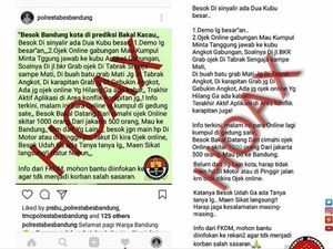 Ojek Online dan Angkot di Bandung akan Bentrok Hari Ini, Benarkah?
