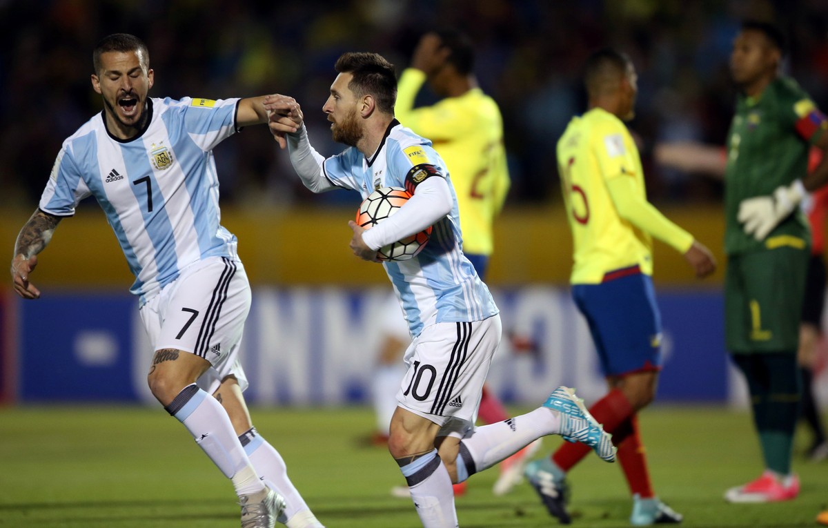 Argentina lolos ke Piala Dunia 2018 (Edgard Garrido/REUTERS)