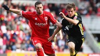Fabio Rochemback menjadi pemain Gremio pada periode 2009-2012. Sebelumnya dia sempat berseragam Barcelona, Middlesbrough, dan Sporting Lisbon. (Luis Bagu/Getty Images)