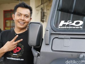 Gagahnya Modifikasi Land Rover Defender