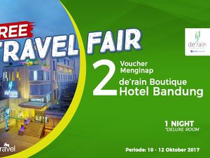 Free Travel Fair DeRain Hotel Bandung