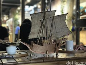 Mantap! Perahu Pengangkut Rempah-rempah Indonesia Dipamerkan di Belgia