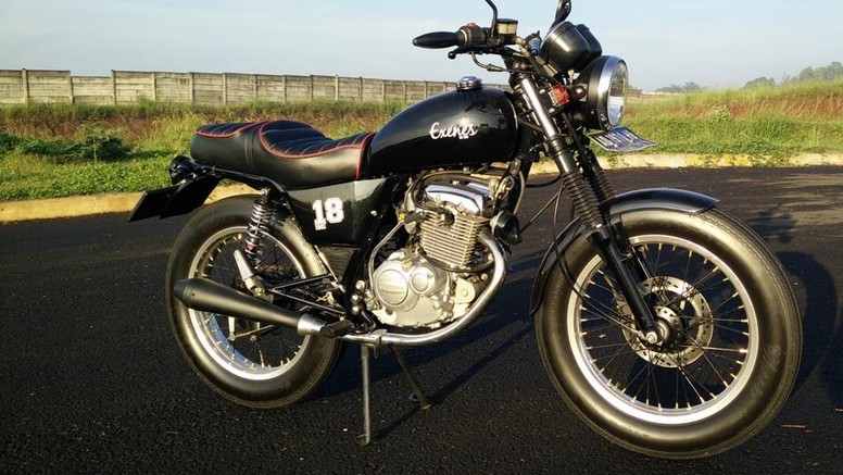 Modifikasi Suzuki Thunder bergaya retro/Pamor