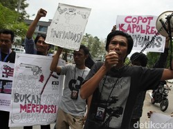 Jurnalis di Kendari Protes Kasus Kekerasan pada Wartawan Banyumas