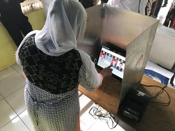 Meriahnya Pilkades Serentak dengan Sistem e-Voting di Bantaeng