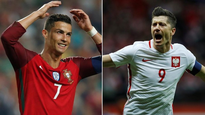Cristiano Ronaldo, Robert Lewandowski