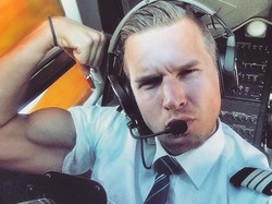 Terlalu Sibuk untuk Olahraga? Pilot Ganteng Ini Mungkin Bisa Menginspirasi