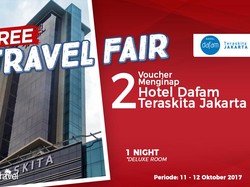 #FreeTravelFair : Tidur Gratis di Hotel Dafam Teraskita Jakarta
