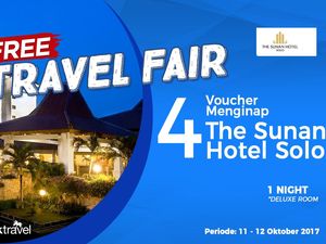#FreeTravelFair : Voucher Bermalam di The Sunan Hotel Solo