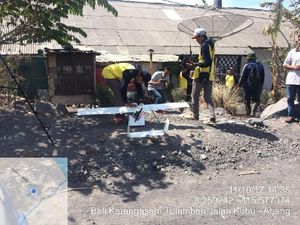 Kamera Drone Bermasalah, Rekam Visual Kawah G Agung Dilanjutkan Besok