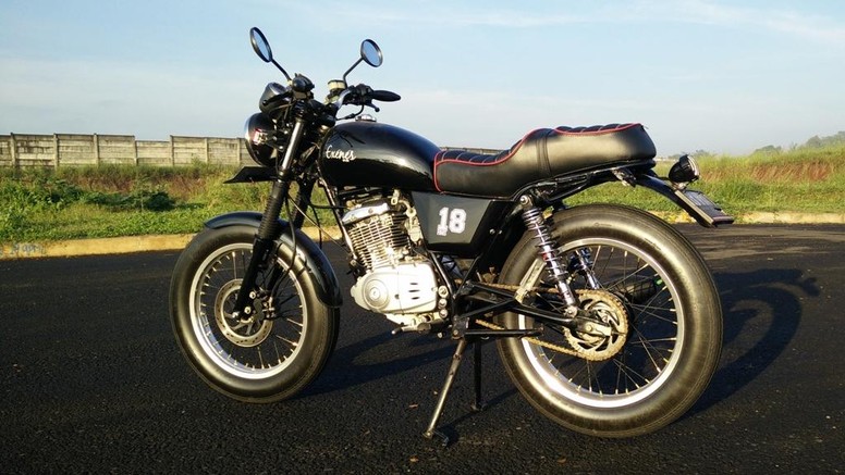 Modifikasi Suzuki Thunder bergaya retro/Pamor