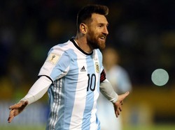 Messi Loloskan Argentina seraya Ukir Rekor Baru