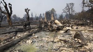 Kebakaran yang Memporak Porandakan California