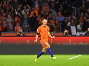 Karier Robben di Timnas Belanda dalam Angka Karier Robben di Timnas Belanda dalam Angka