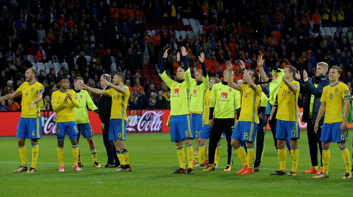 Timnas Swedia (Foto: Toussaint Kluiters/Reuters)