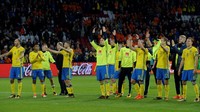Swedia pun berhak tampil di babak play-off, sementara tiket lolos langsung direbut Prancis yang jadi juara grup. Foto: Toussaint Kluiters/Reuters