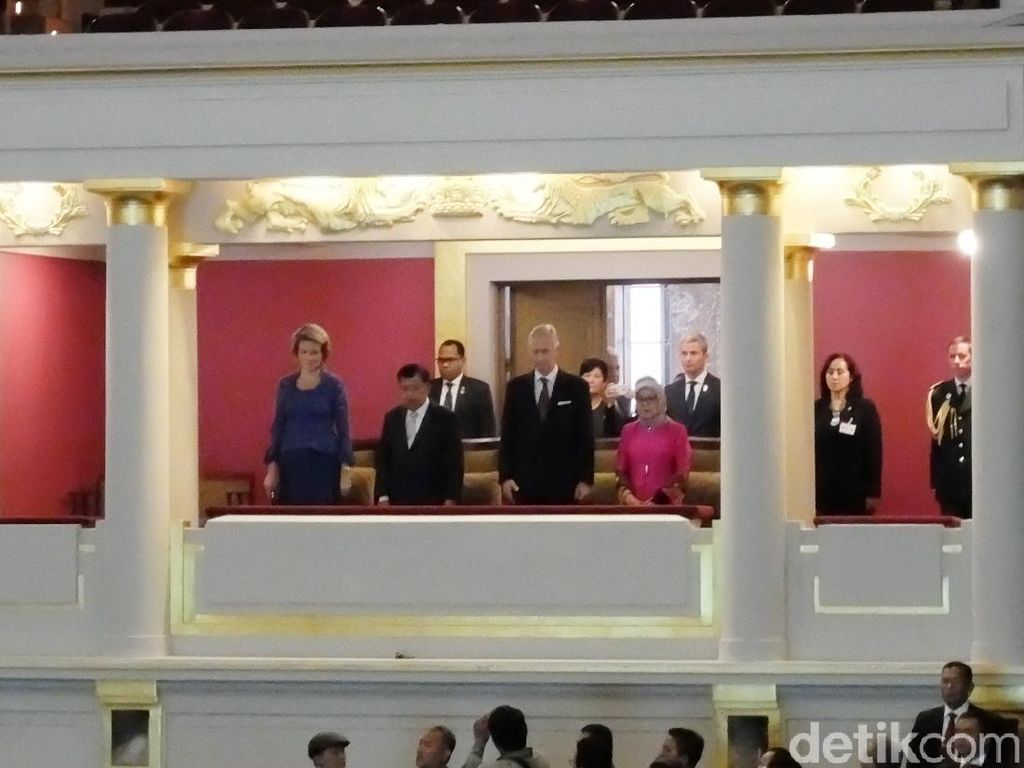 JK, Megawati dan Raja Belgia Hadiri Pembukaan Europalia di Brussel