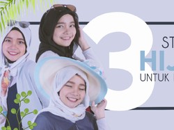 3 Styles Hijab Untuk ke Pantai