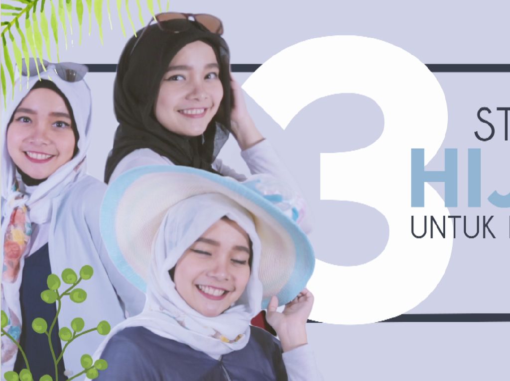 3 Styles Hijab Untuk ke Pantai 3 Styles Hijab Untuk ke Pantai