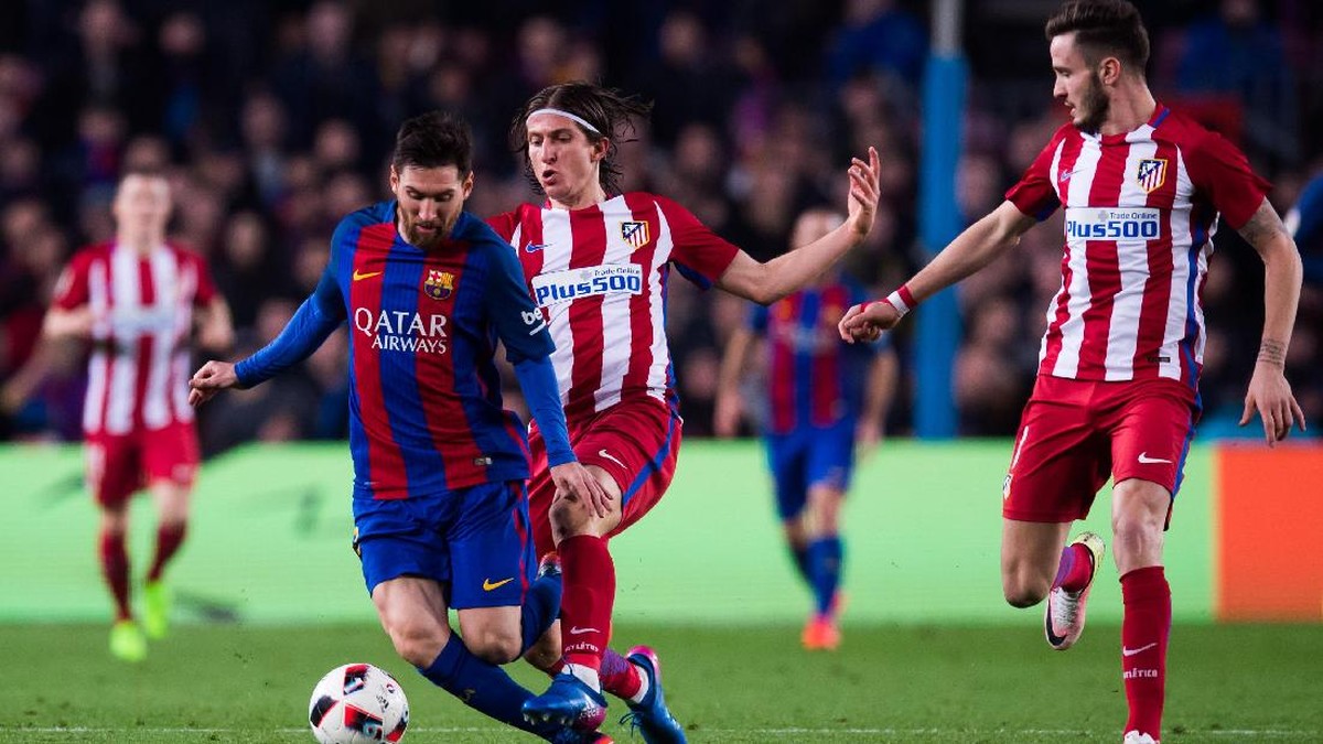 Lionel Messi akan kembali meneror gawang Atletico Madrid (Alex Caparros/Getty Images)