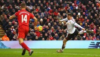 Dilansir dari Squawka, Manchester United belum pernah menang di Anfield (pada Liga Inggris) sejak tahun 2016. Ketika itu pada 17 Januari, MU menang 1-0 lewat gol Rooney! (Getty Images)
