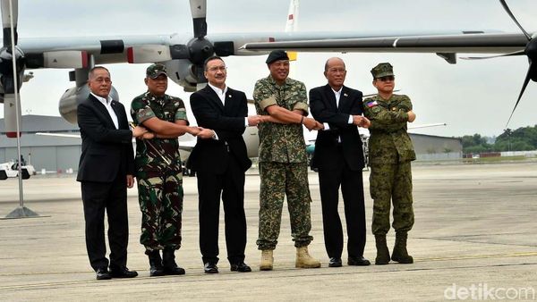 Indonesia, Malaysia dan Filipina Gelar Patroli Udara Bersama