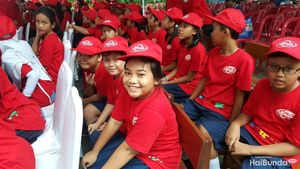Begini Keceriaan Anak-anak SD Peringati Hari Cuci Tangan