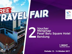 #FreeTravelFair : Voucher Menginap di Pasar Baru Square Hotel Bandung