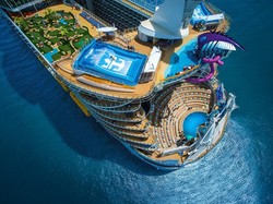 Ini Calon Kapal Pesiar Terbesar di Dunia