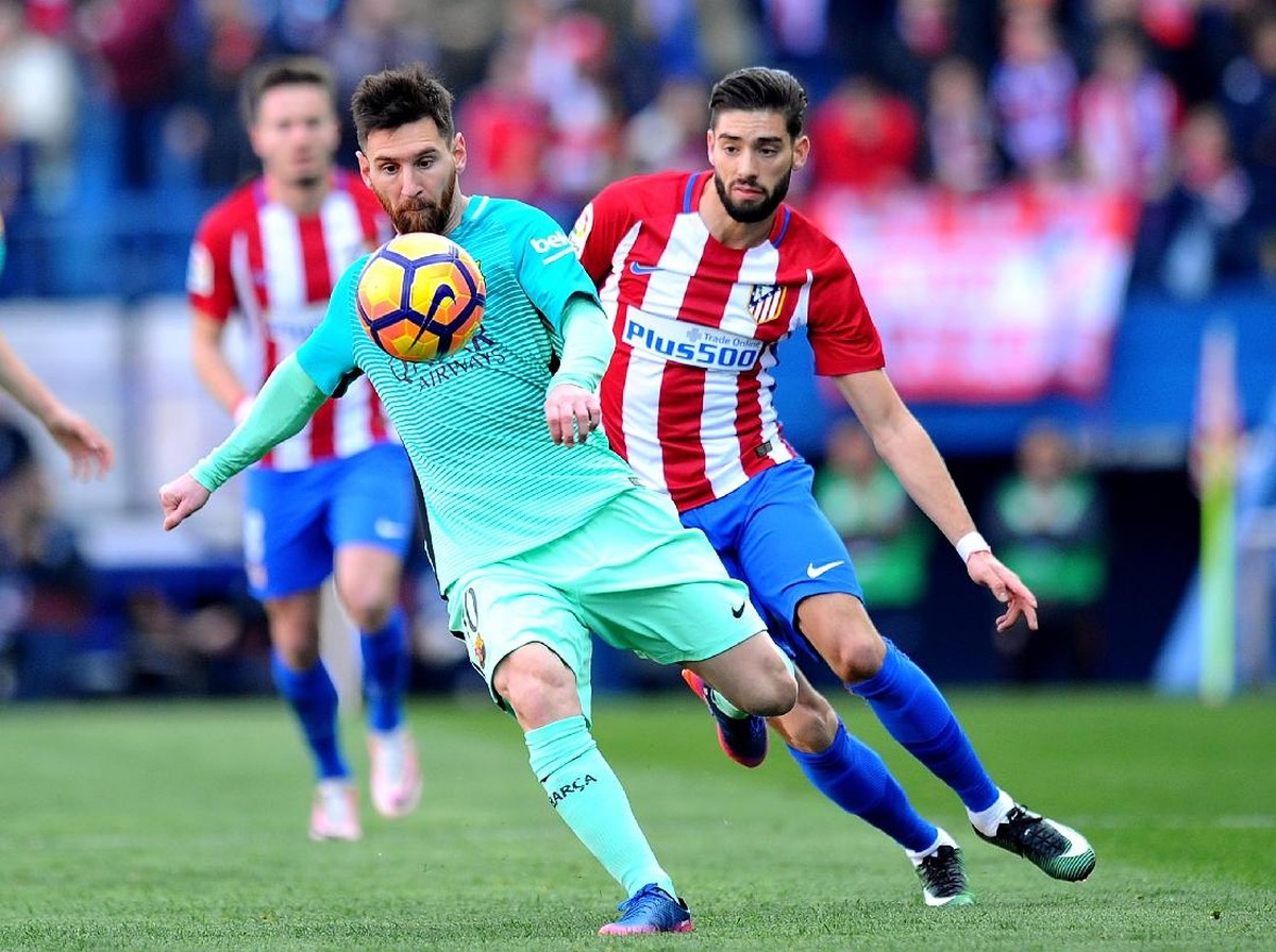 Laga Atletico Madrid vs Barcelona (Foto: Denis Doyle/Getty Images)
