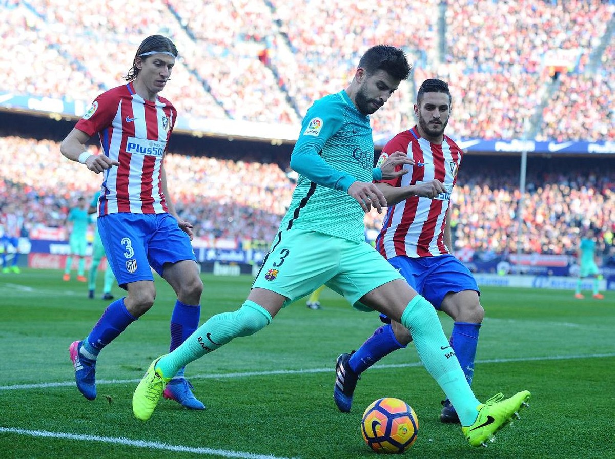 Laga Atletico Madrid vs Barcelona (Foto: Denis Doyle/Getty Images)