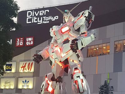 Foto: Liburan ke Tokyo Ketemu Gundam Raksasa