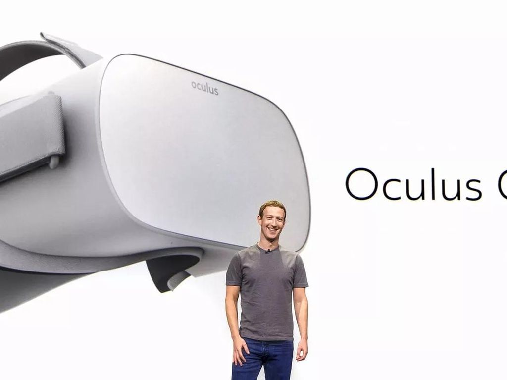 Zuckerberg Umumkan Headset VR Oculus Termurah