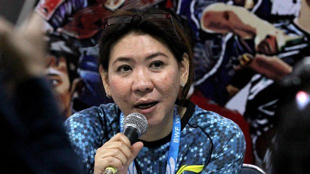 Susy Susanti meminta para tunggal pria dan wanita bulutangkis di Asian Games 2018 harus memaksimalkan persiapan. (