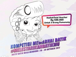 Kompetisi Mewarnai Lestarikan Batikmu di Transmart Carrefour