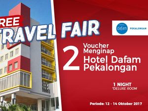 #FreeTravelFair : Tidur Gratis di Hotel Dafam Pekalongan