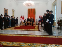 Jokowi dan PM Laos Teken Kerja Sama soal Pendidikan dan Narkoba