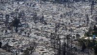 Foto: Ngeri! Penampakan Ribuan Rumah Ludes Dilalap Api di California