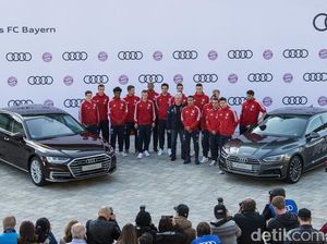 Audi Bagi-bagi Mobil ke Seluruh Pemain Bayern Munich