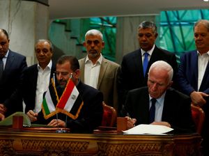 Hamas dan Fatah Akhirnya Sepakat Rekonsiliasi, Ini Kata PM Israel Hamas dan Fatah Akhirnya Sepakat Rekonsiliasi, Ini Kata PM Israel