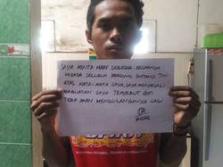 Lewat Medsos, Andre yang Dijambak Prajurit Minta Maaf ke TNI