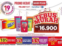 Belanja Rp 200 Ribu Tebus Murah Tisu di Transmart Carrefour