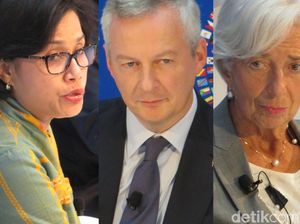 Sri Mulyani, IMF dan Menkeu Perancis Adu Argumen