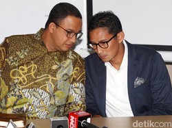 Gaji Pokok Anies-Sandi di Bawah UMP DKI, Belum Termasuk Tunjangan