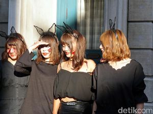 Foto: Cosplay Halloween Cewek Jepang, Masih Cantik Nggak? Foto: Cosplay Halloween Cewek Jepang, Masih Cantik Nggak?