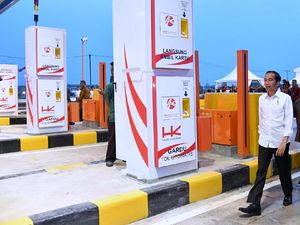 Dibuka Jokowi, Masuk Tol Pertama Sumsel Gratis Sampai Akhir Tahun